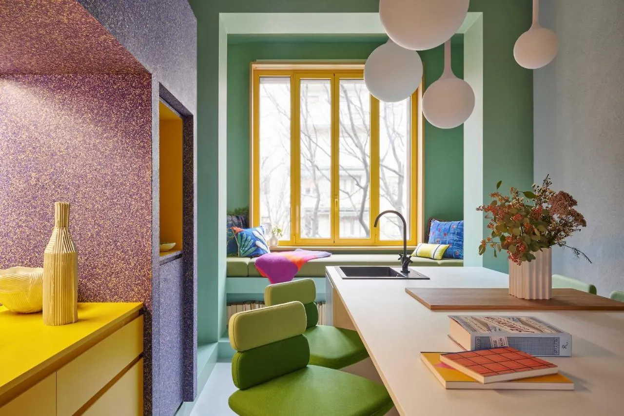 Easylife - Colorato Studio Con Terrazzo Milan Apartment